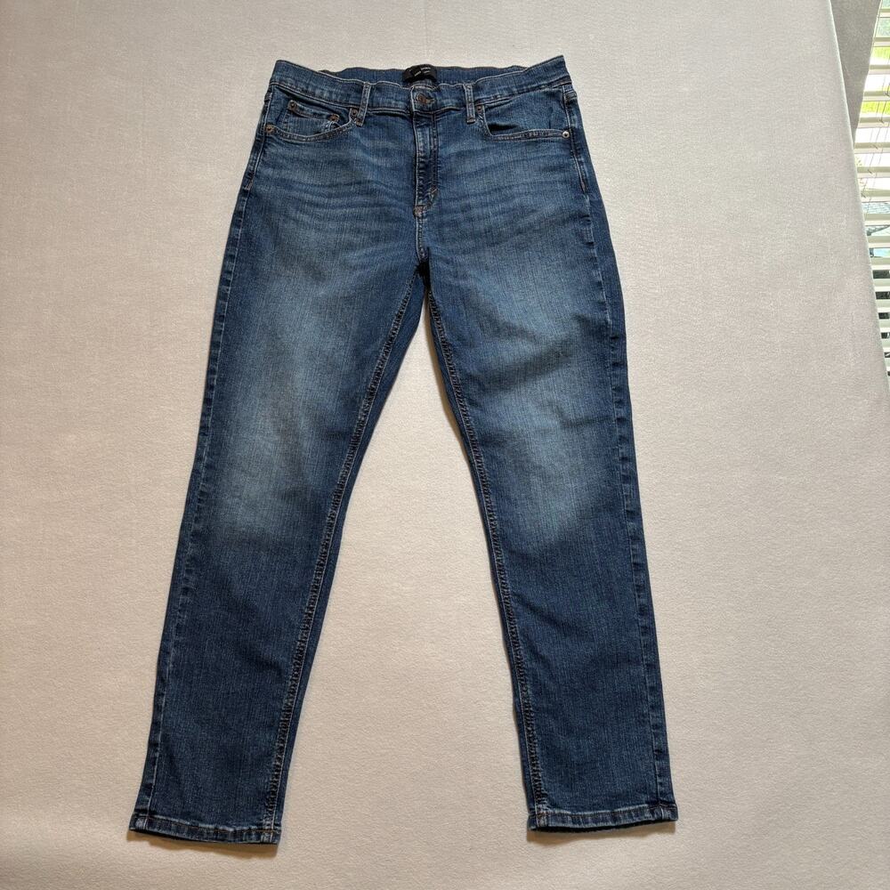 Banana Republic Girlfriend Jeans Light Wash Blue Women’s Size 31/12 Excellent
